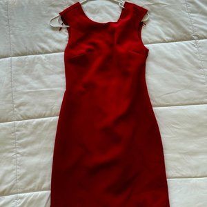 ZARA Trafaluc Collection Red Mini Dress, Size XS X-Small